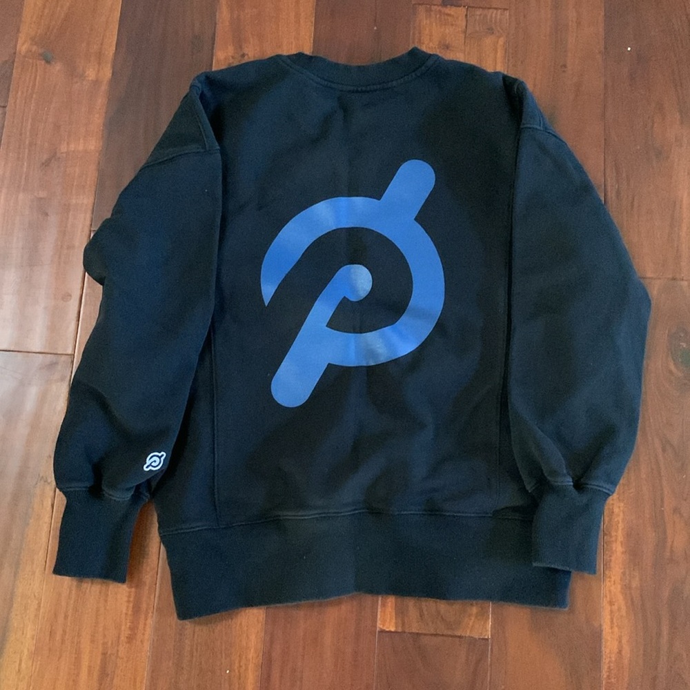 Peloton Women’s Sweatshirt XS Black with Logo